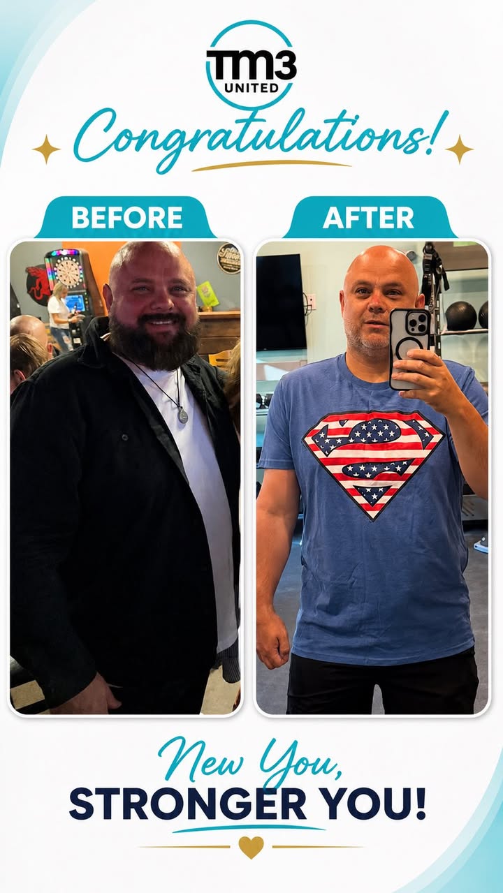 TM3 customer before and after transformation